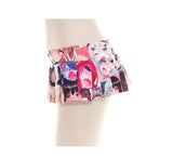 Anime High Waisted Pleated Skirt