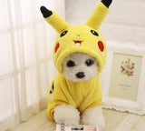 Anime Pikachu Fleece For Small Dogs