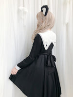 Gothic Lolita Vintage Long Sleeve Pleated Dress