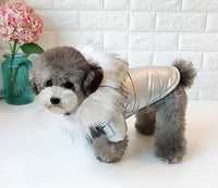 Padded With Fur Hoodie For Small Dogs