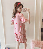 Bunny Print Pajamas