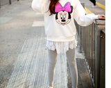 Minnie Graphic Print Sweatshirt