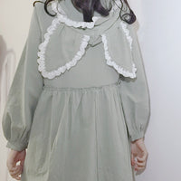 Lace Short Lolita Dress With Bunny Ears