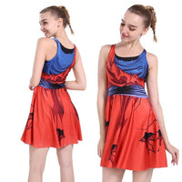 Son of Goku/Vegea Reversible Anime Dress