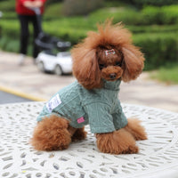 Warm Woven Sweater For Dogs