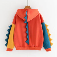 Dinosaur Stitching Hoodie