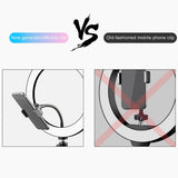 10 Inch Selfie Ring Light with 3 Clips