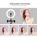 10 Inch Selfie Ring Light with 3 Clips