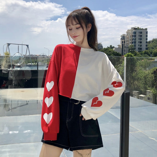 Red Heart Sweatshirt