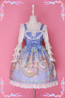 Lolita Vintage Ruffle Suspender Princess Dress