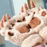 Fluffy Bear Gloves