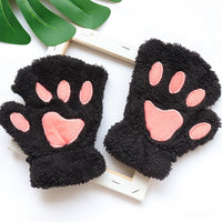 Fluffy Bear Gloves