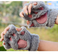 Fluffy Bear Gloves