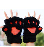 Fluffy Bear Gloves