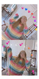 Raninbow Ulzzang Chic Long Sleeve Shirt