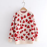 Strawberry Wool Sweater