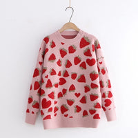 Strawberry Wool Sweater