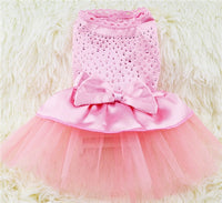 Bowknot Princess Dress For Small Dogs