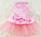 Bowknot Princess Dress For Small Dogs