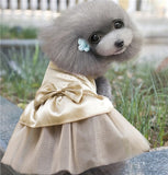 Bowknot Princess Dress For Small Dogs