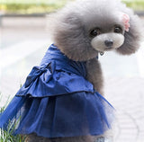 Bowknot Princess Dress For Small Dogs