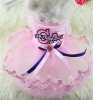 Bowknot Princess Dress For Small Dogs