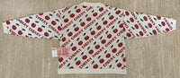 Cherry Print Oversized Wool Sweater