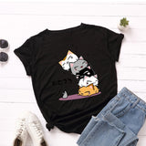 Neko Atsume Anime T-shirt