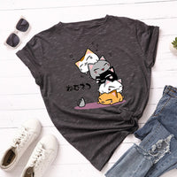 Neko Atsume Anime T-shirt