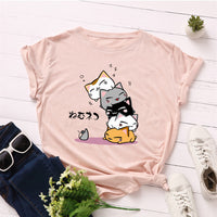 Neko Atsume Anime T-shirt