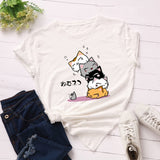 Neko Atsume Anime T-shirt