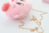 Pink Kirby Anime Coin Purse Plush Toy