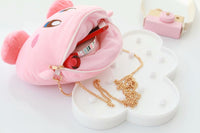 Pink Kirby Anime Coin Purse Plush Toy