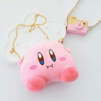 Pink Kirby Anime Coin Purse Plush Toy