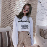 Graphic Print Long Sleeve Pullover