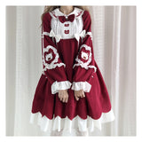 Vintage Baby Doll Tulle Red Dress