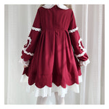 Vintage Baby Doll Tulle Red Dress