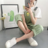 Cartoon Printed Anime Jumpsuit Pants