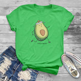 Green Avocado Graphic T-shirt