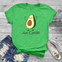 Green Avocado Graphic T-shirt