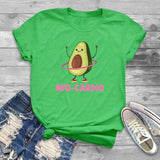 Green Avocado Graphic T-shirt