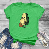 Green Avocado Graphic T-shirt