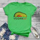 Green Avocado Graphic T-shirt