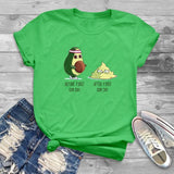 Green Avocado Graphic T-shirt