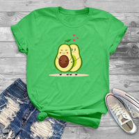 Green Avocado Graphic T-shirt