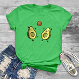 Green Avocado Graphic T-shirt