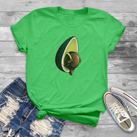 Green Avocado Graphic T-shirt