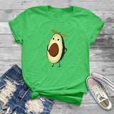 Green Avocado Graphic T-shirt