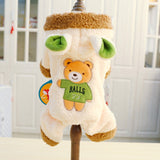 Teddy Bear Onesie For Small Dogs