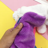 Unicorn Fleece Onesie For Dogs